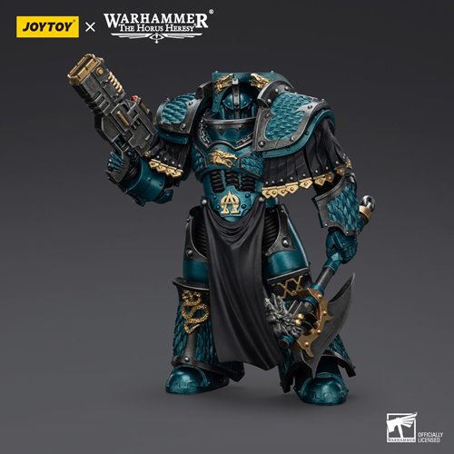 Joy Toy Warhammer The Horus Heresy Alpha Legion Lernaean Terminator with Volkite Charger 1:18 Scale