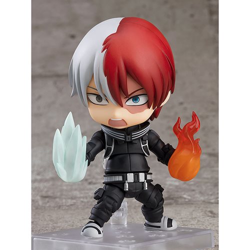 My Hero Academia The Movie: World Heroes' Mission Shoto Todoroki Stealth Suit Ver. Nendoroid Action