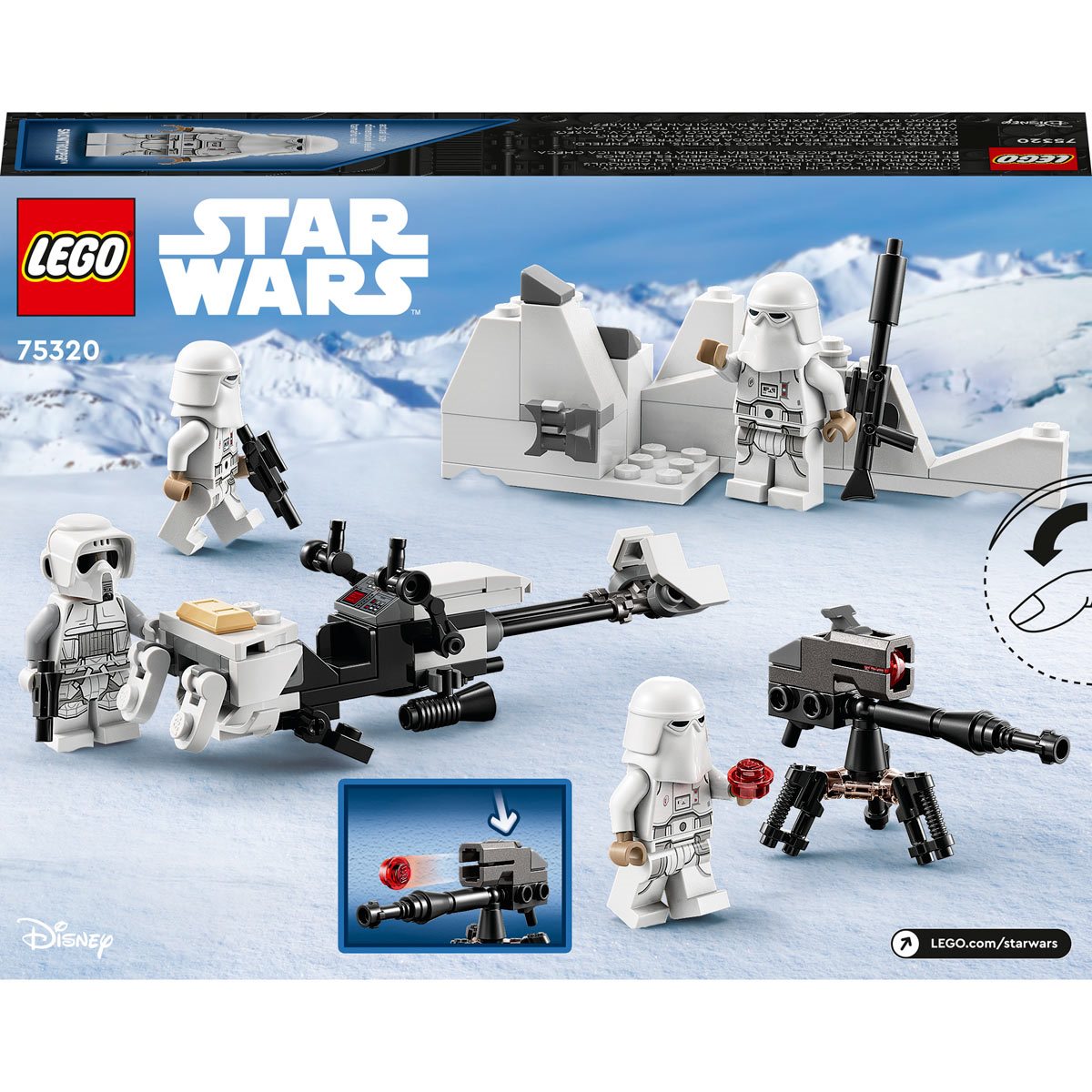 LEGO 75320 Wars Snowtrooper Pack