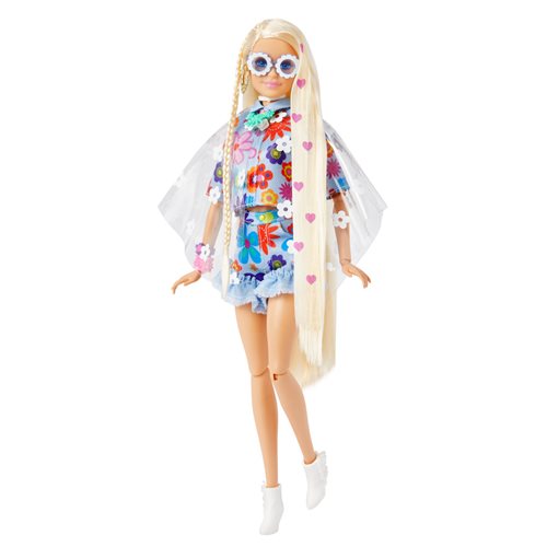 Barbie Extra Doll #12 with Flower Power and Pet