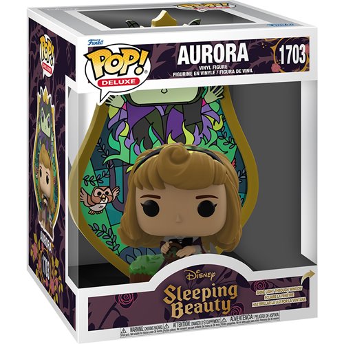 Disney Stained Glass Sleeping Beauty Aurora Deluxe Funko Pop! Vinyl Figure