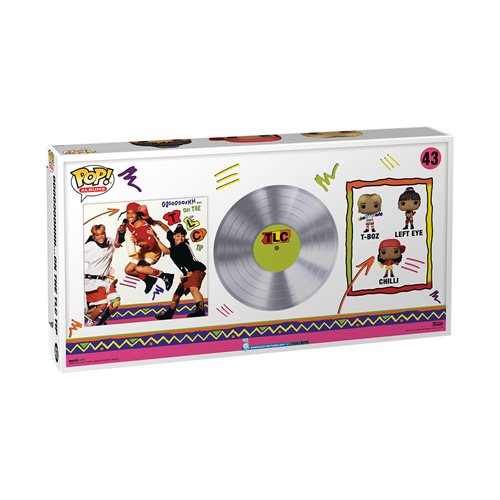 TLC Oooh on the TLC Tip Deluxe Pop! Album Figure with Case