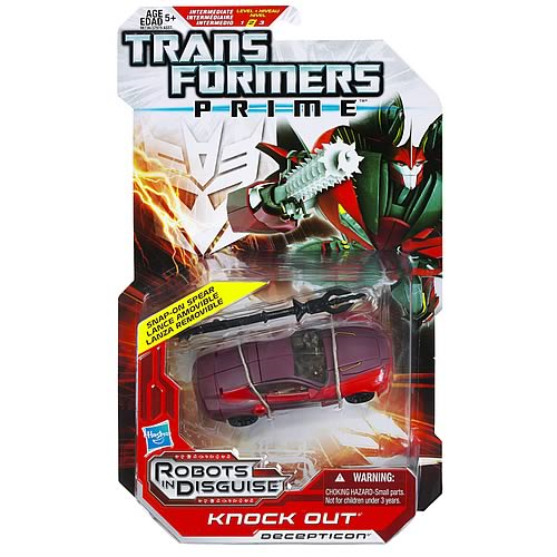 New Knock Out Transformers Prime Hasbro Deluxe Action Figure Non