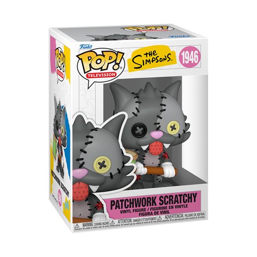 The Simpsons Patchwork Scratchy Funko Pop! Vinyl Figure #1946