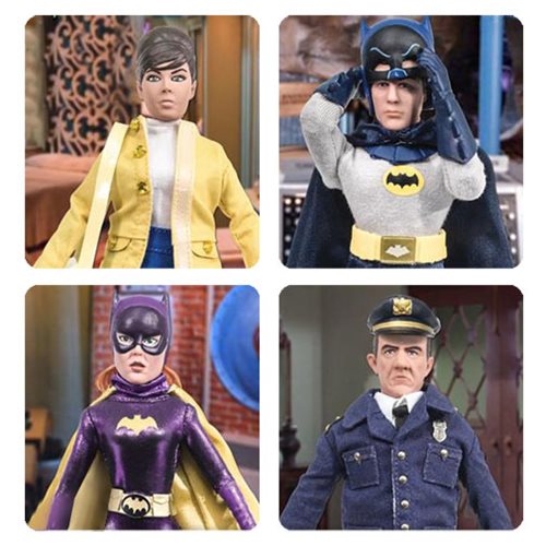 Batman 1966 TV Series 5 8-Inch Action Figure Set