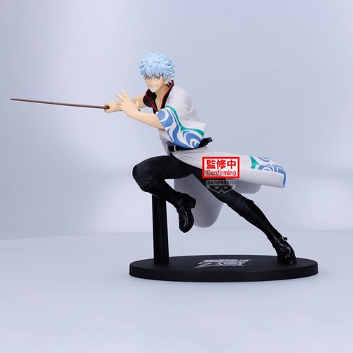 Gintama Gintoki Sakata 20th Anniversary Version Vibration Stars Statue