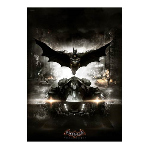 Batman Arkham Knight Batmobile MightyPrint Wall Art Print