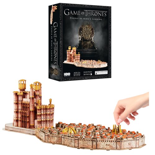 Game of Thrones King's Landing 4D Cityscape Puzzle