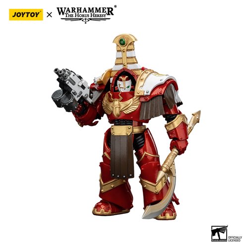 Joy Toy Warhammer 40,000 Thousand Sons Sekhmet Terminator Cabal Combi-Bolter and Achea Force 1:18 Ac