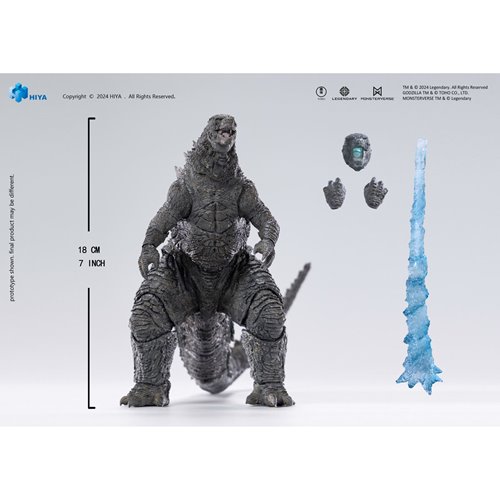 Godzilla vs. Kong 2021 Heat Ray Godzilla Exquisite Basic Series Light-Up Action Figure - Previews Ex