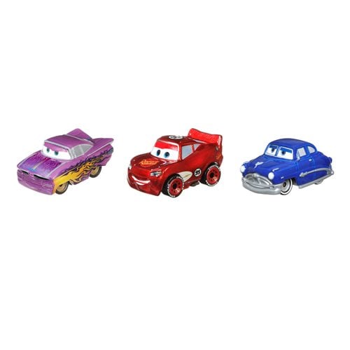 Disney Pixar Cars Mini Racers 3-Pack 2023 Mix 4 Case of 6