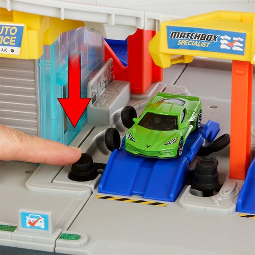 Matchbox Spin Cyclone Car Wash Playset
