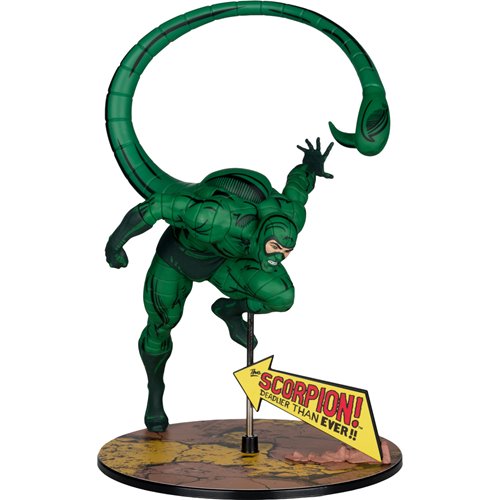 Marvel Wave 7 1:10 Scale Posed Figure with Scene Case of 6
