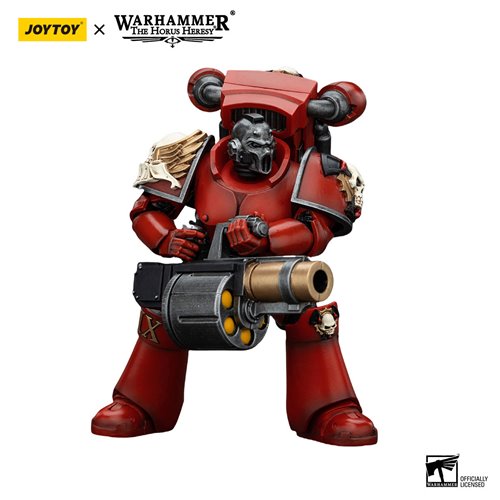 Joy Toy Warhammer Horus Heresy Blood Angels Tears Squad Erelim with Grenade Launcher 1:18 Scale Acti