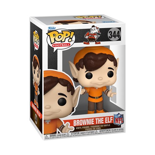 NFL Mascots Throwback Browns Brownie The Elf Funko Pop! Vinyl Figure #344