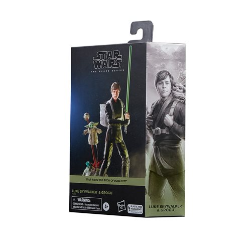 Star Wars The Black Series Luke Skywalker & Grogu 6-Inch Action Figures