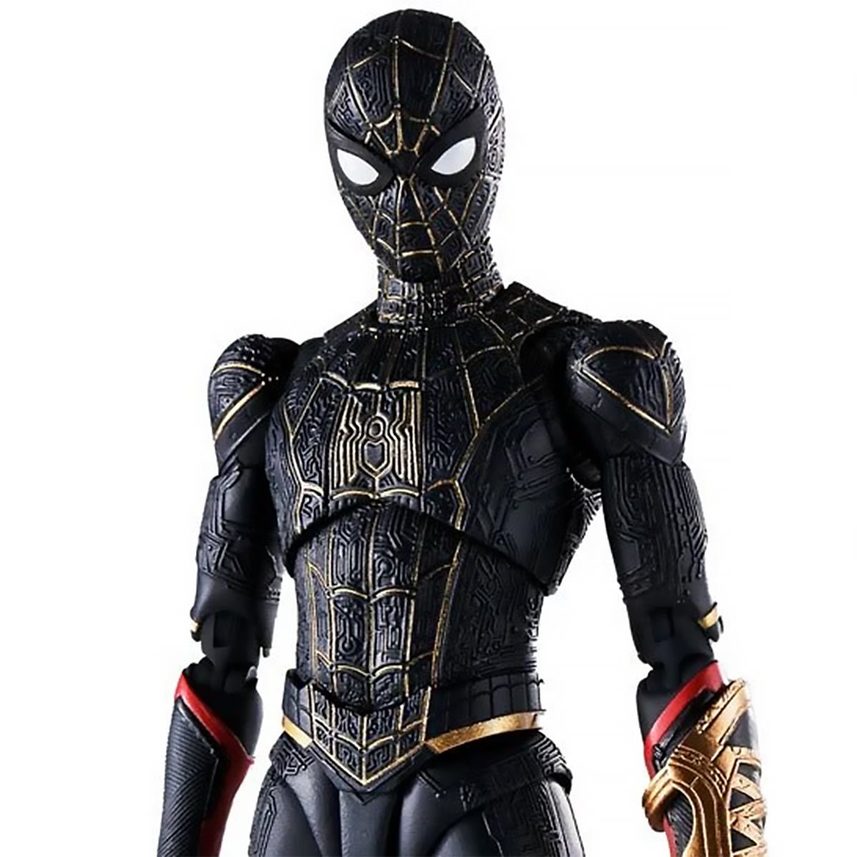 Spider-Man: No Way Home Spider-Man Black and Gold Suit S.H.Figuarts ...