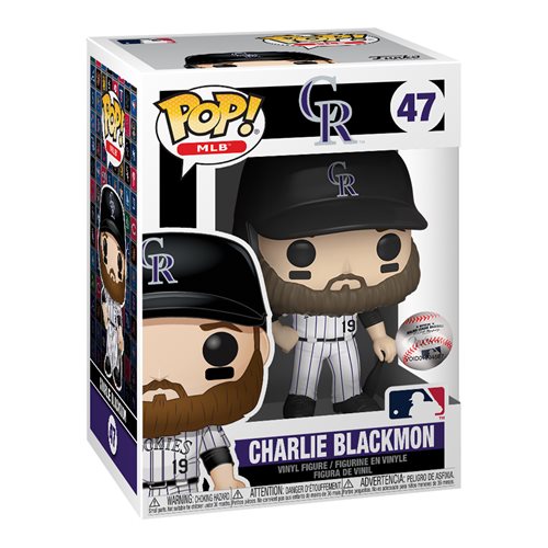 MLB Rockies Charlie Blackmon Pop! Vinyl Figure