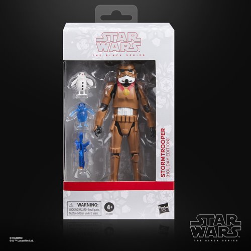 Star Wars The Black Series Stormtrooper (Holiday Edition) 6-Inch Action Figure