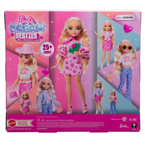 Barbie Dream Besties Festival Looks Barbie Malibu Doll