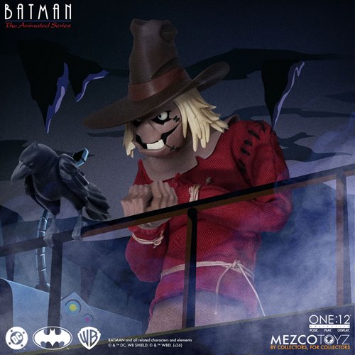 Batman: The Animated Series Scarecrow One 12 Collective Action Figure