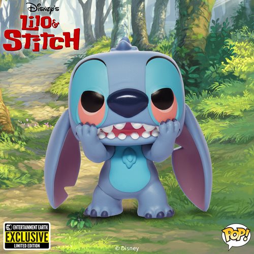 Lilo & Stitch Annoyed Stitch Pop! Vinyl Figure - Entertainment Earth Exclusive