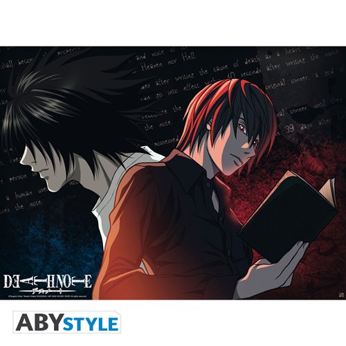 Death Note L vs. Light and Misa Boxed Poster Set