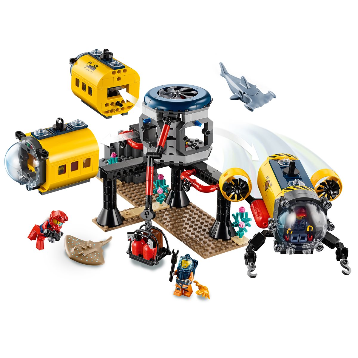 LEGO 60265 City Ocean Exploration Base Entertainment Earth