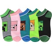 Minecraft Characters Ankle Sock 5-Pack