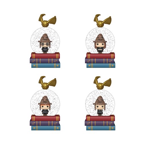 Harry Potter Mystery Mini Glitter Globe Display Case of 12