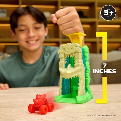 Monster Jam Mini Jams Jungle Launcher Playset