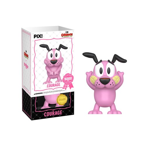 Courage the Cowardly Dog Pix! Vinyl Figure