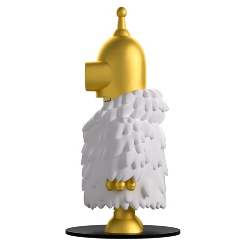 Futurama Collection Bender the Offender Gold Chrome Version Vinyl Figure - Entertainment Earth Exclu