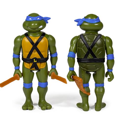 Teenage Mutant Ninja Turtles Leonardo 3  3/4-Inch ReAction Figure