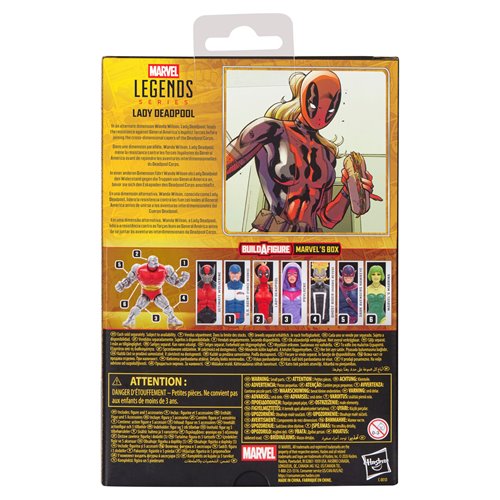 Marvel Legends Box Series 6-Inch Action Figures Case of 8