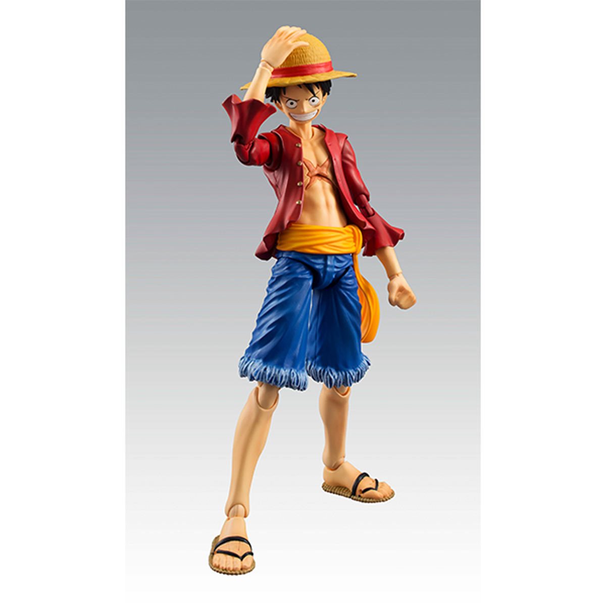 ANIME HEROES One Piece, Monkey D. Luffy Action Figure Bandai - We-R-Toys