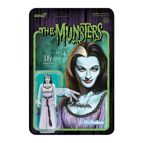 Munsters Lily 3 3/4-Inch ReAction Figure