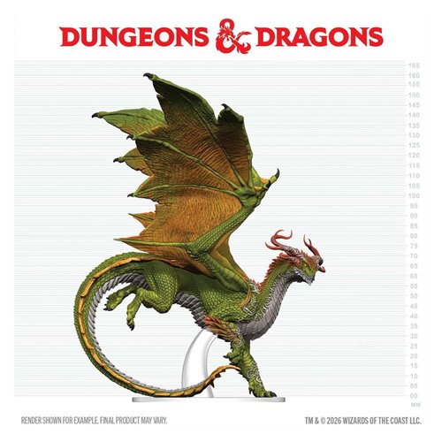 Dungeons & Dragons Nolzur's Marvelous Miniatures Adult Spirit Dragon Boxed Miniature Mini-Figure
