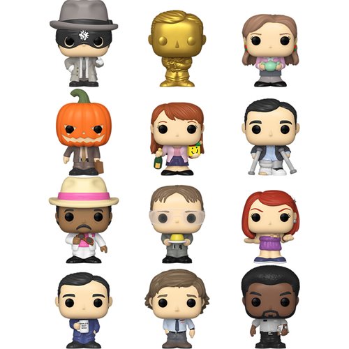 The Office Funko Bitty Pop! Mini-Figure Singles - Random 6-Pack