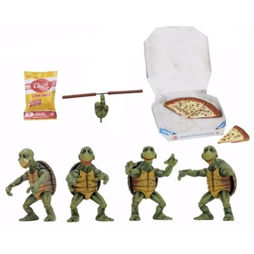 Teenage Mutant Ninja Turtles Movie 1990 Baby Turtles 1:4 Scale Action Figure 4-Pack