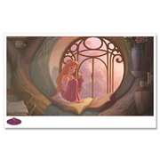 Disney Enchanted Quiet Reflection Canvas Giclee Print