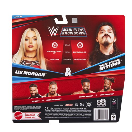 WWE Showdown S25 Bron Breakker vs Jey Uso Figure 2-Pck