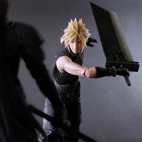 Final Fantasy VII Rebirth Cloud Strife Play Arts Kai Action Figure