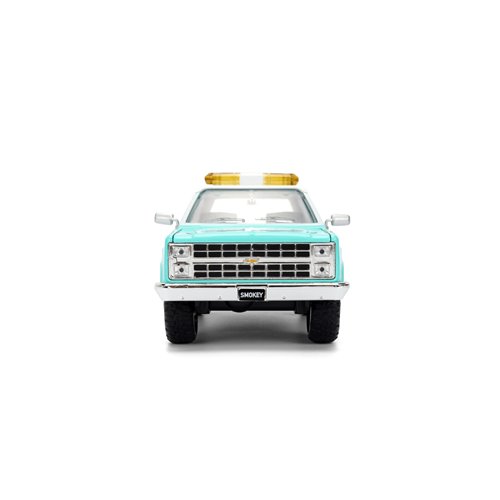 Hollywood Rides Smokey Bear 1980 Chevrolet Blazer 1:24 Scale Die-Cast Metal Vehicle with Smokey Bear