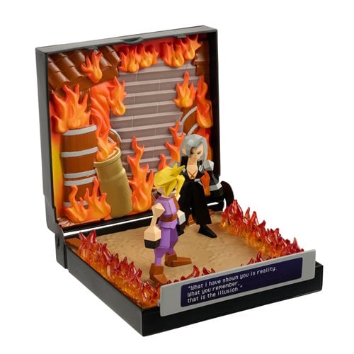 Console Heroes Sony PlayStation Final Fantasy VII (Nibelheim) Diorama Playset