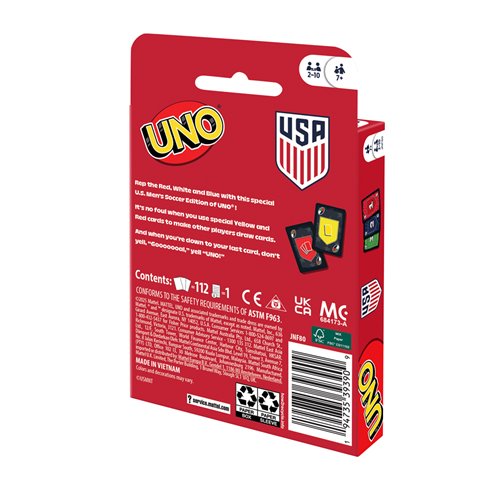 US Men's National Team UNO Card Game
