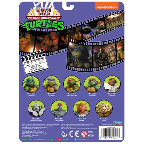 Teenage Mutant Ninja Turtles Original Classic Basic Action Figure Wave 7 Case of 6