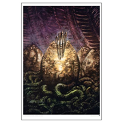 Aliens Theory of Propagation by John Bolton Paper Giclee Art Print