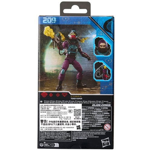G.I. Joe Classified Series 209 Toxo-Viper 6-Inch Action Figure