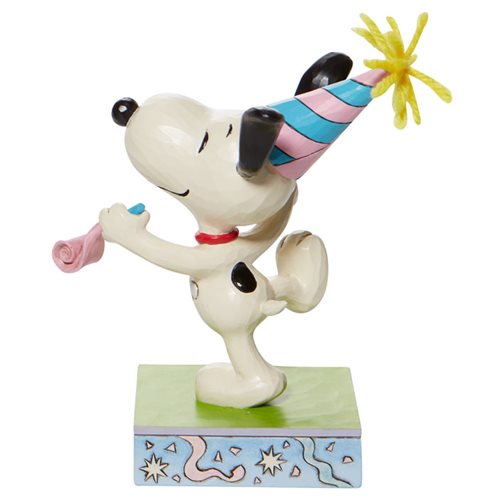 Peanuts Snoopy Birthday Party Animal by Jim Shore Statue
